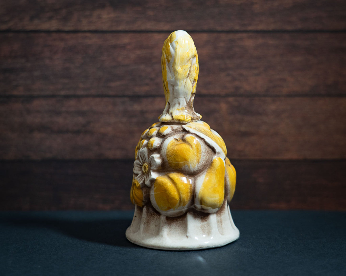 Yellow Fruit Ceramic Bell