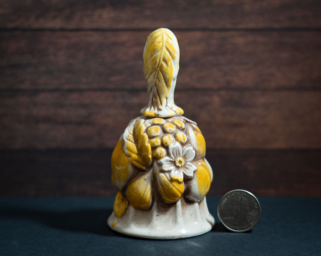 Yellow Fruit Ceramic Bell
