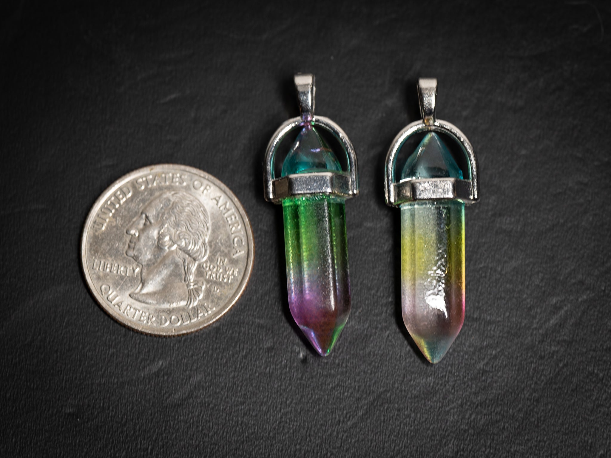 Double Point pendants