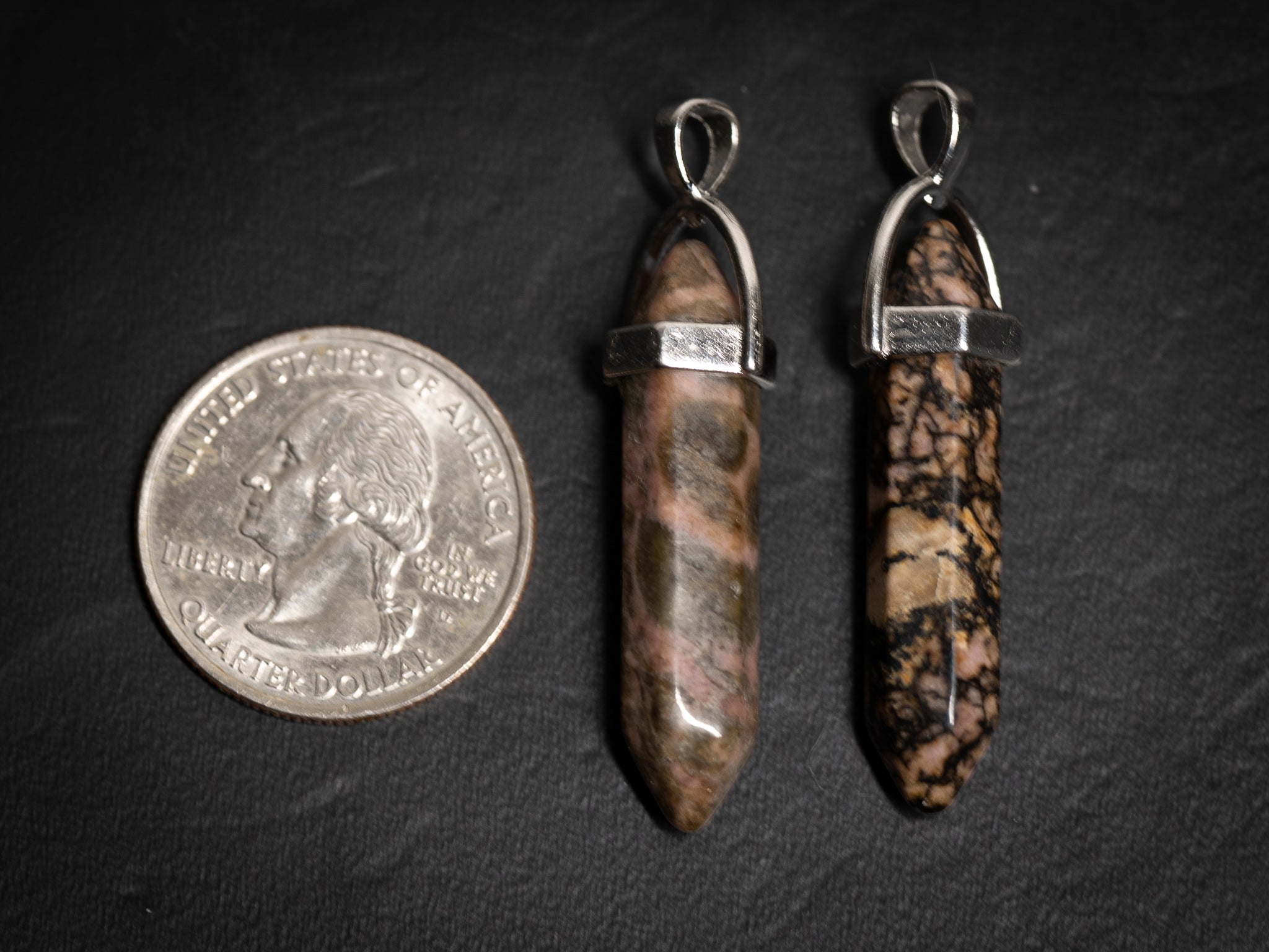 Double Point pendants
