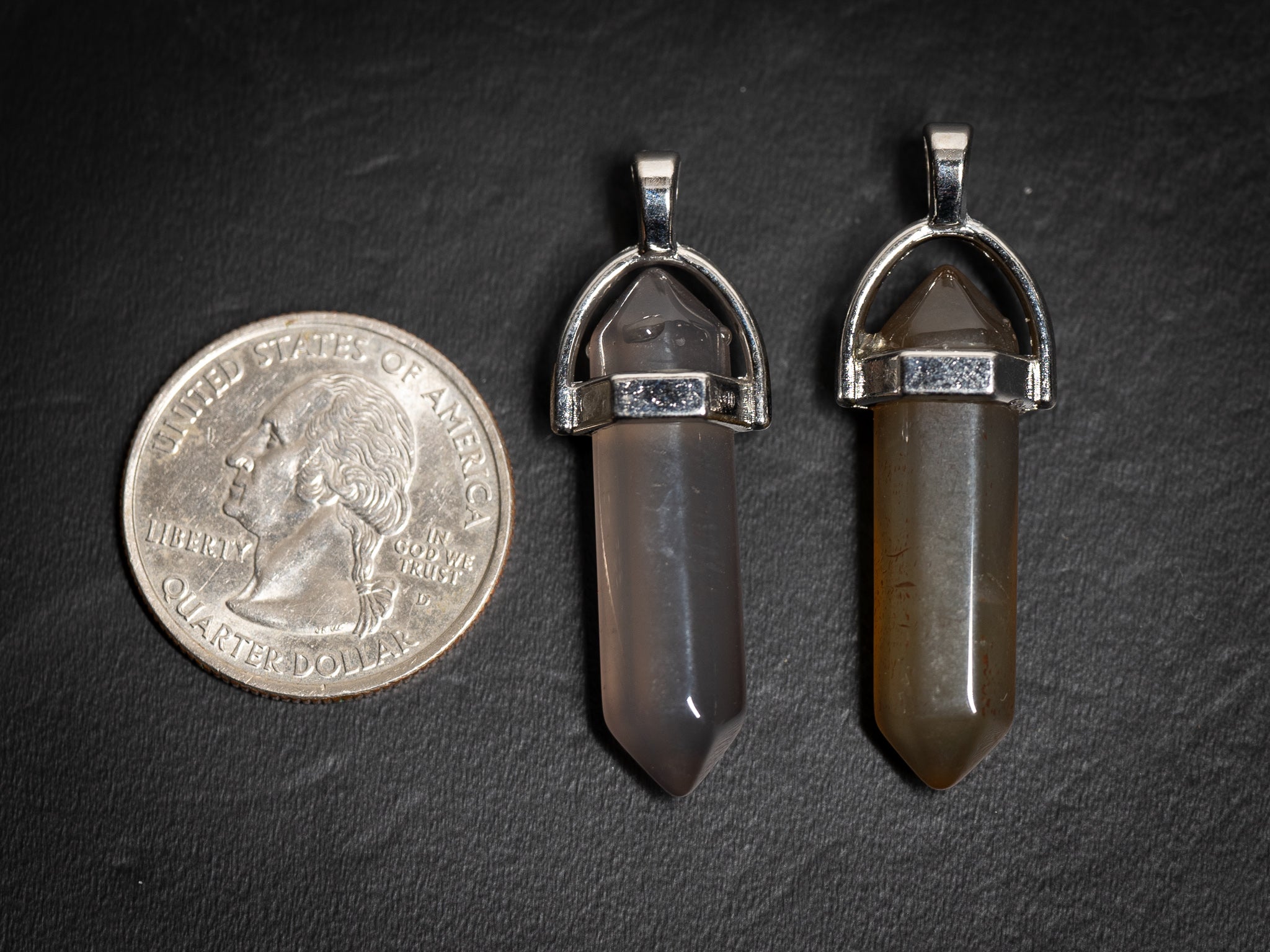 Double Point pendants