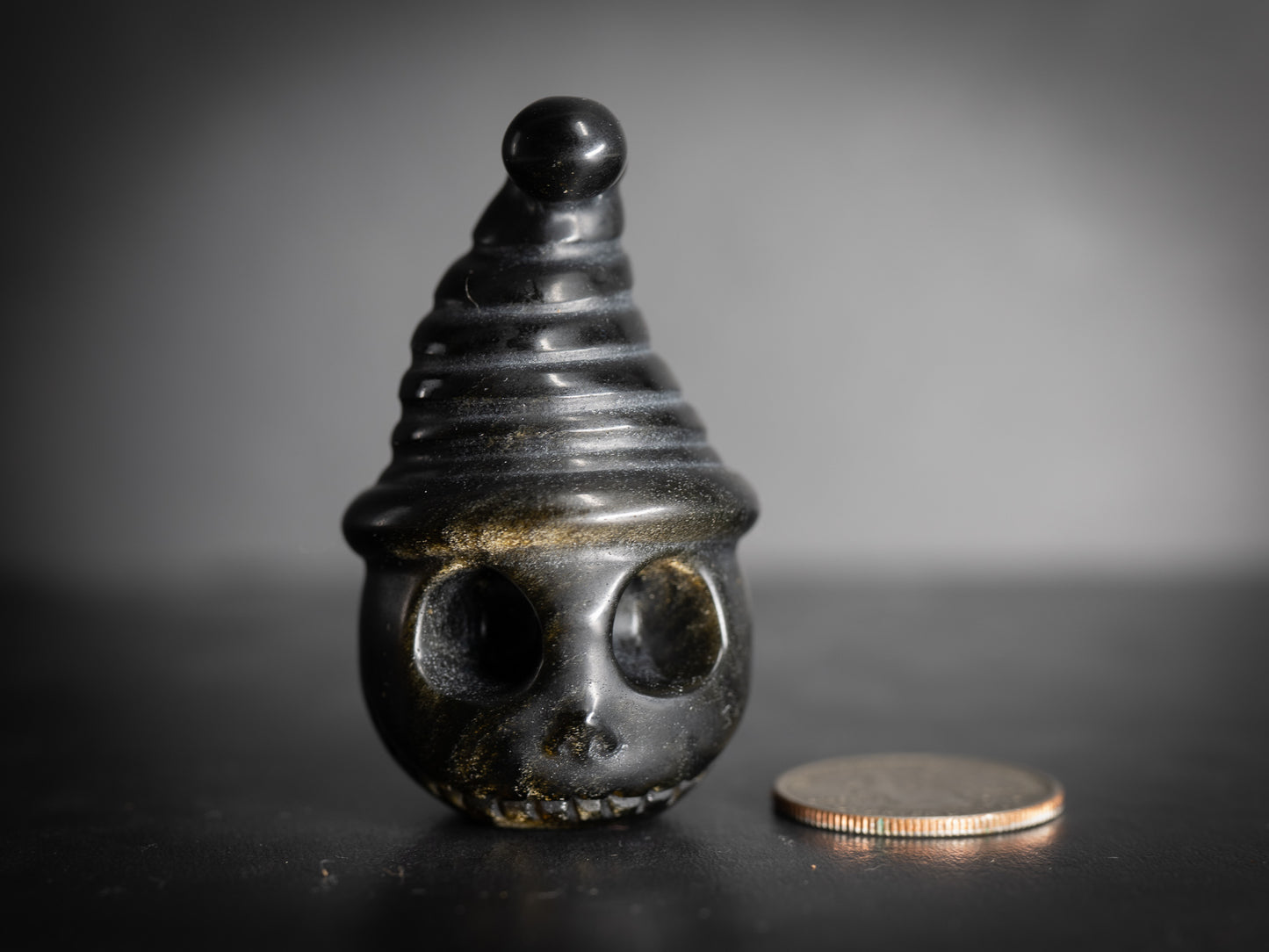 Gemstone Skull with hat