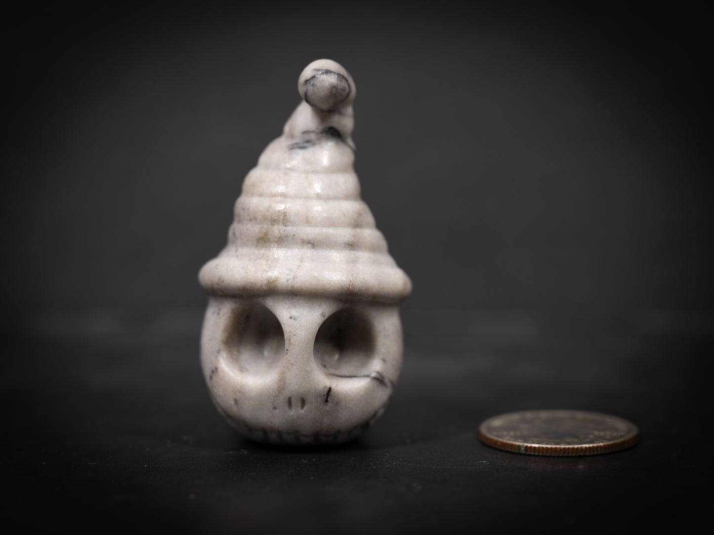 Gemstone Skull with hat