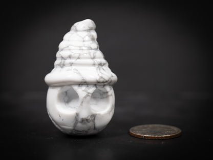 Gemstone Skull with hat