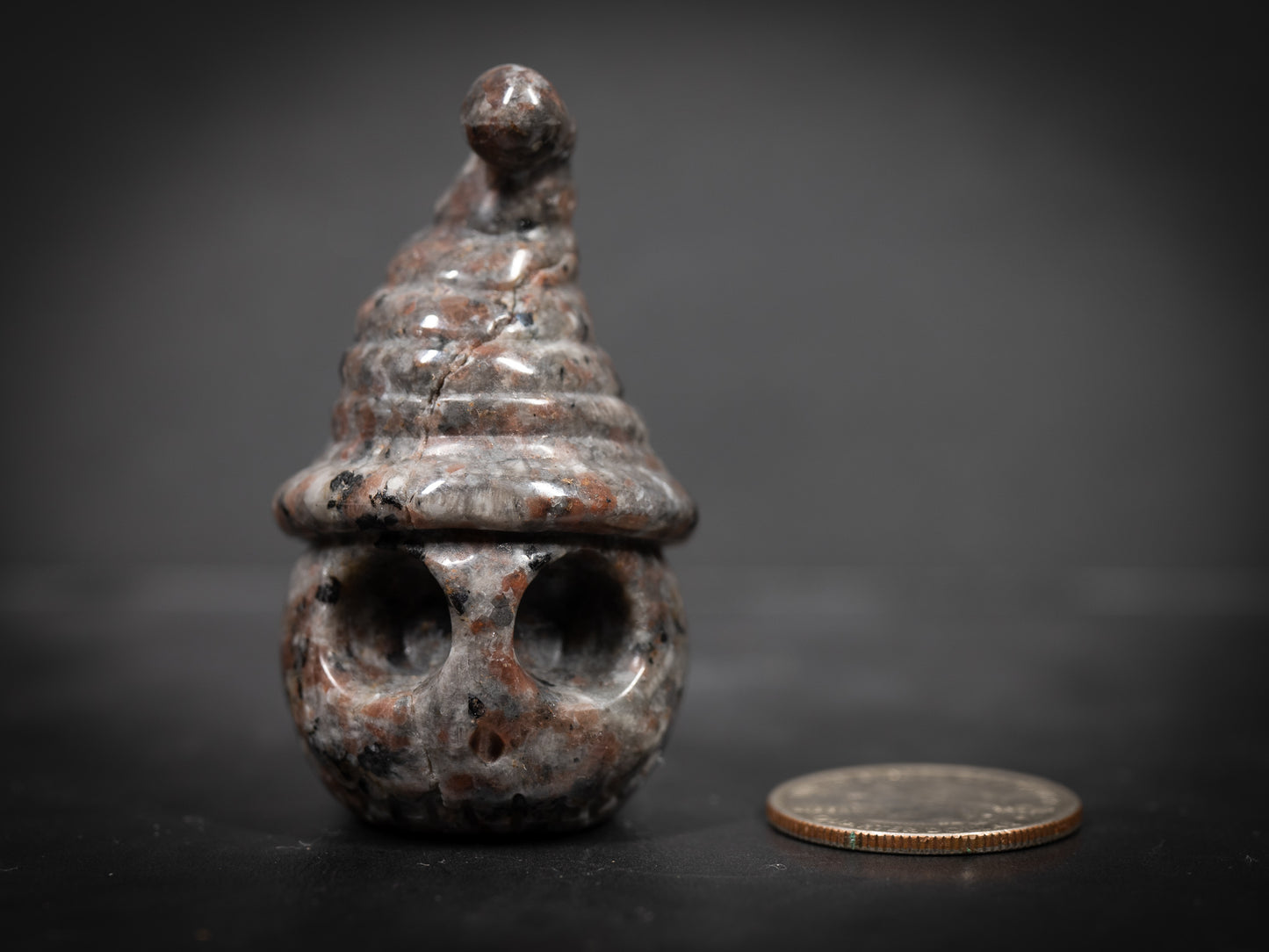 Gemstone Skull with hat