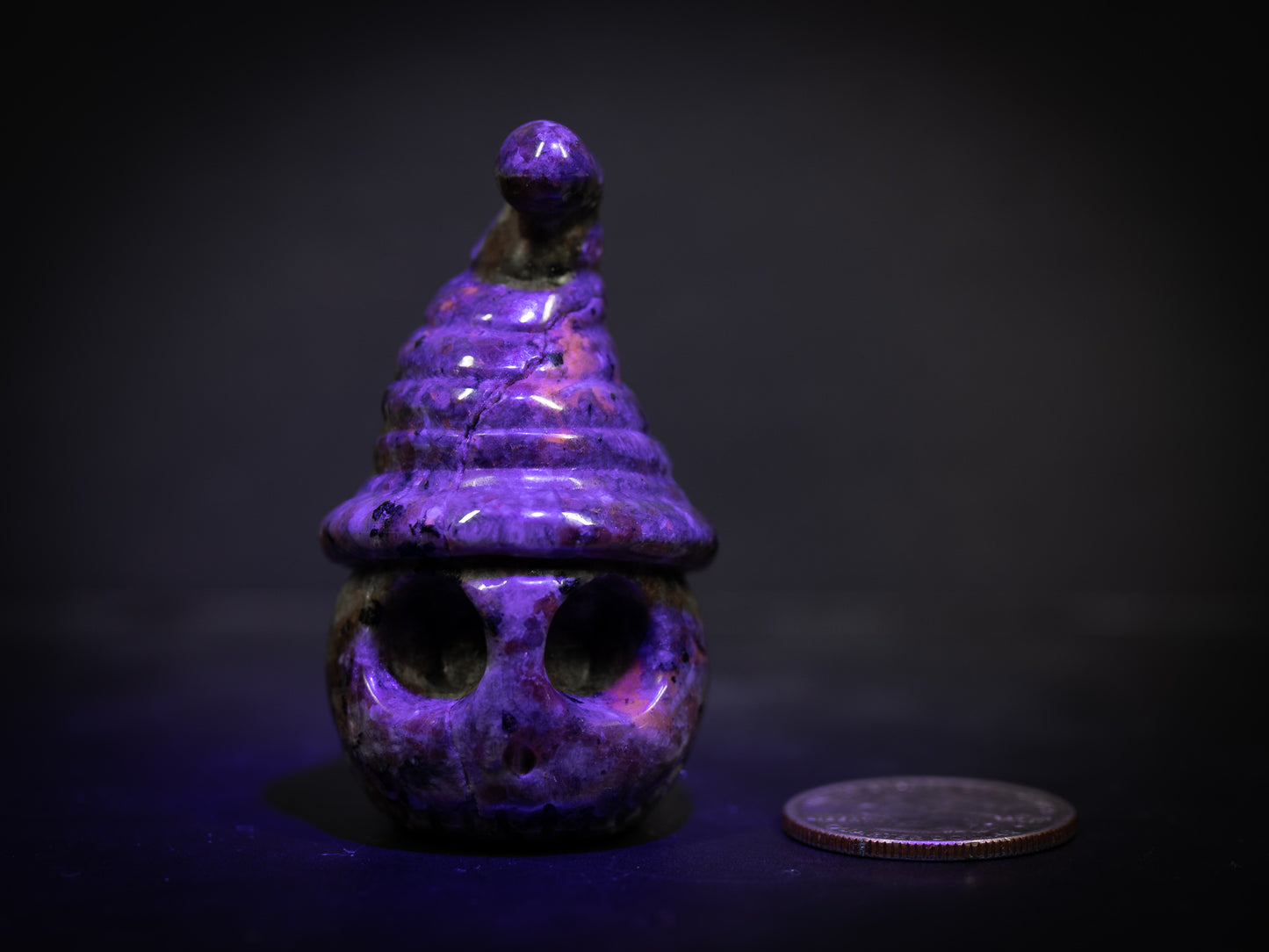 Gemstone Skull with hat