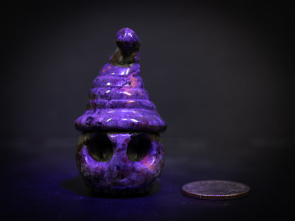 Gemstone Skull with hat