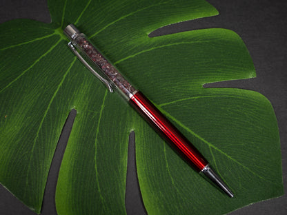 Handcrafted Gemstone Filled Pens