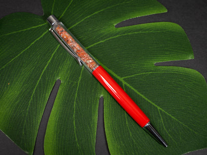 Handcrafted Gemstone Filled Pens