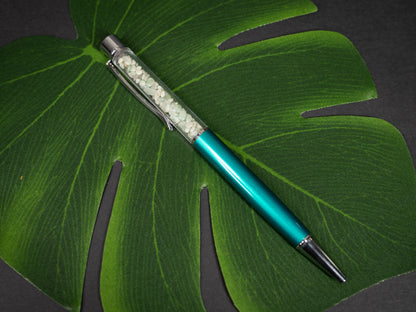 Handcrafted Gemstone Filled Pens