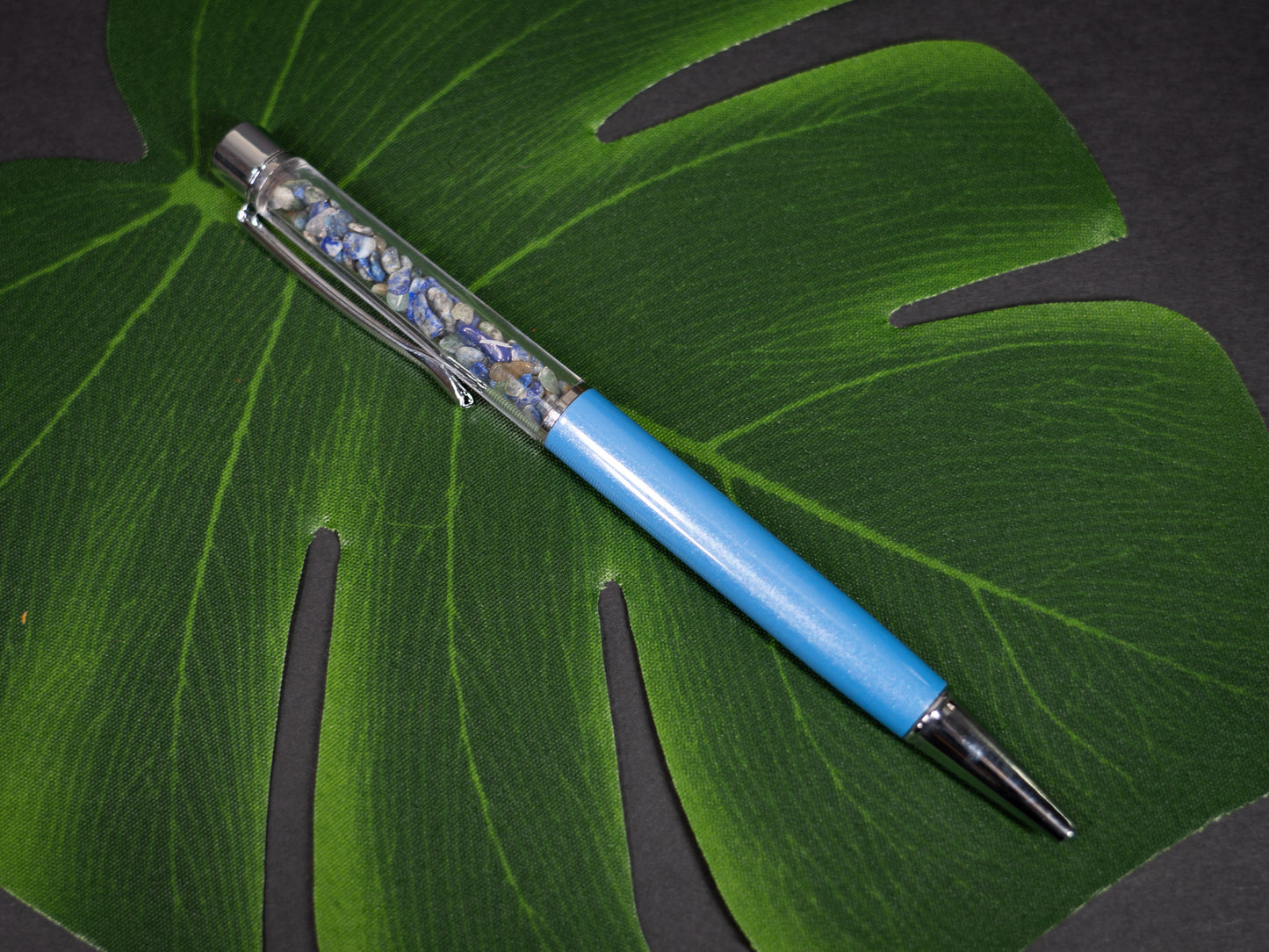 Handcrafted Gemstone Filled Pens