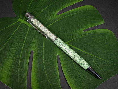 Handcrafted Gemstone Filled Pens
