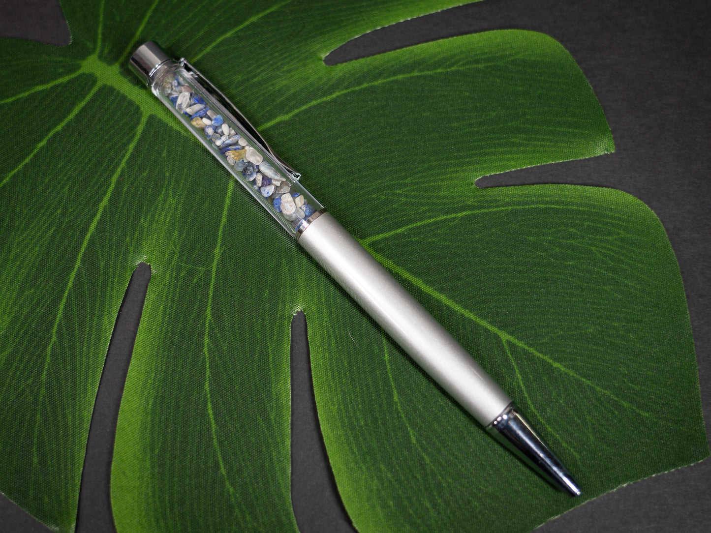 Handcrafted Gemstone Filled Pens