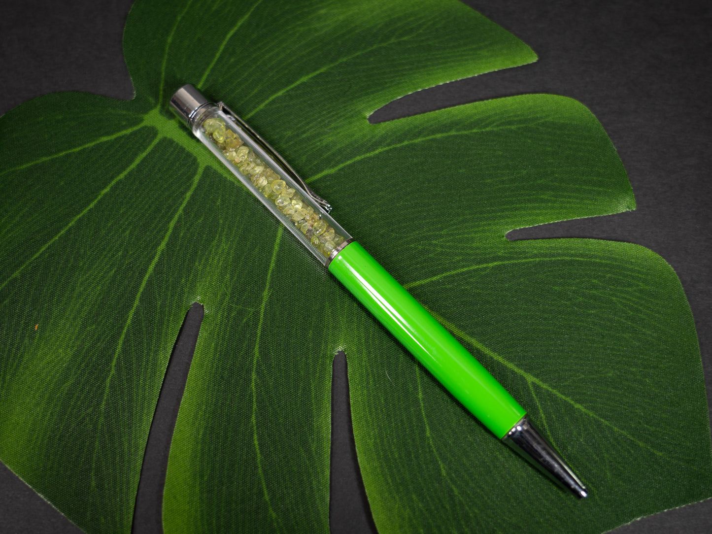 Handcrafted Gemstone Filled Pens