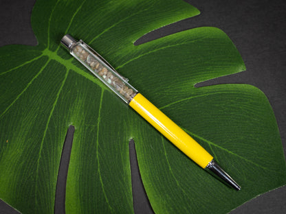 Handcrafted Gemstone Filled Pens