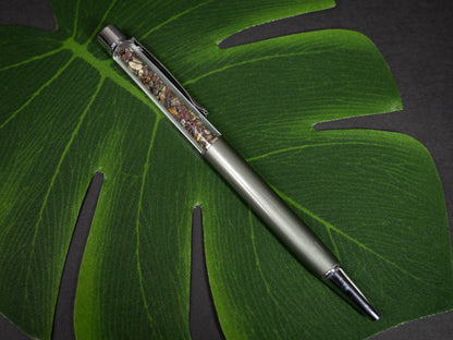 Handcrafted Gemstone Filled Pens