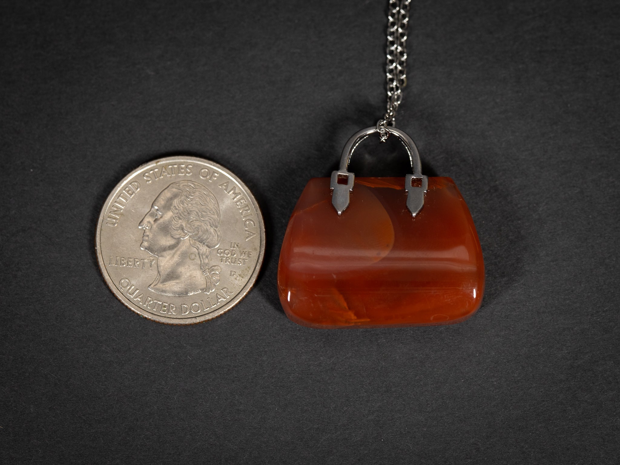 Gemstone Purse Necklaces