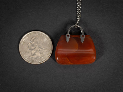 Gemstone Purse Necklaces