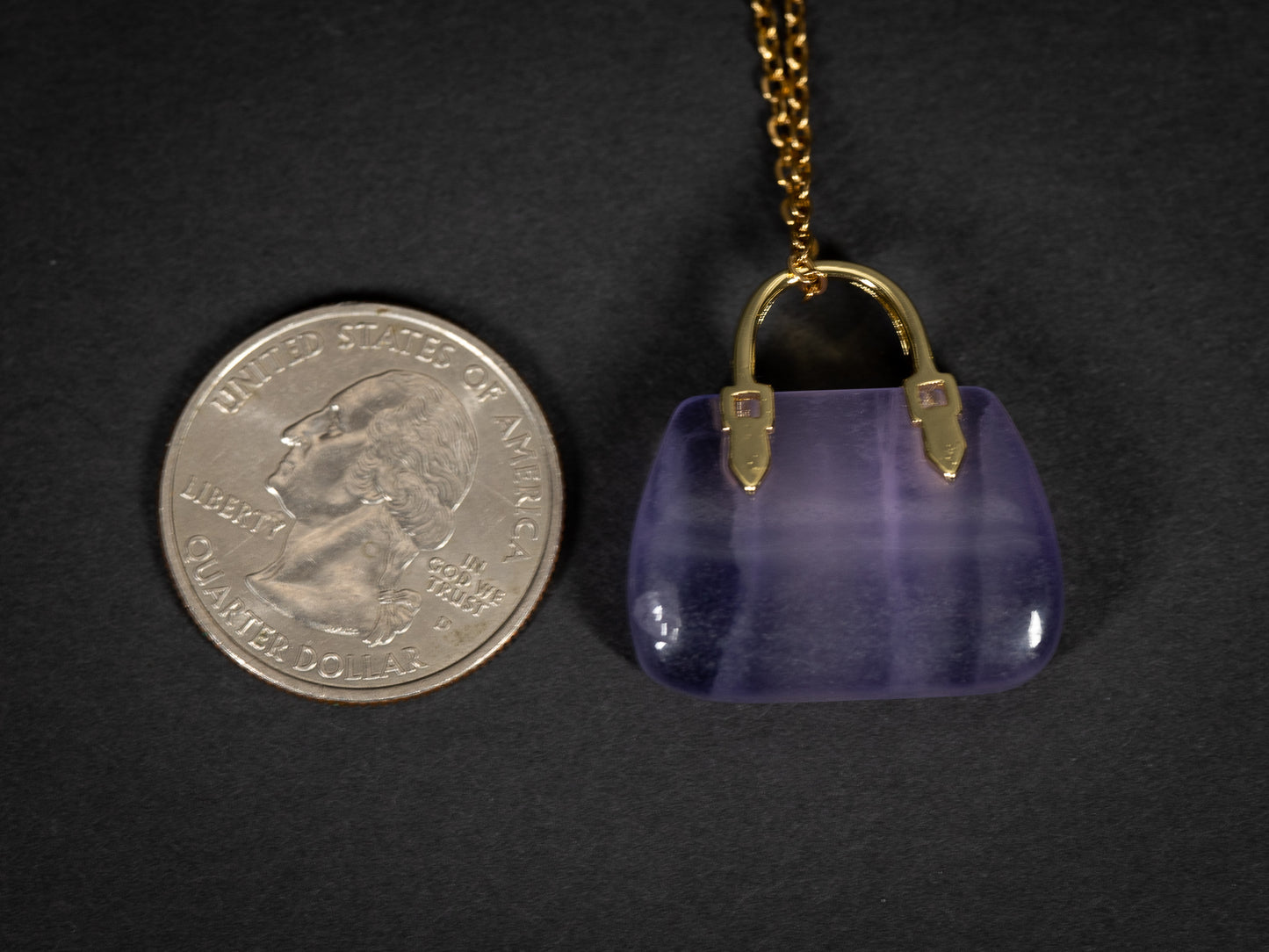 Gemstone Purse Necklaces