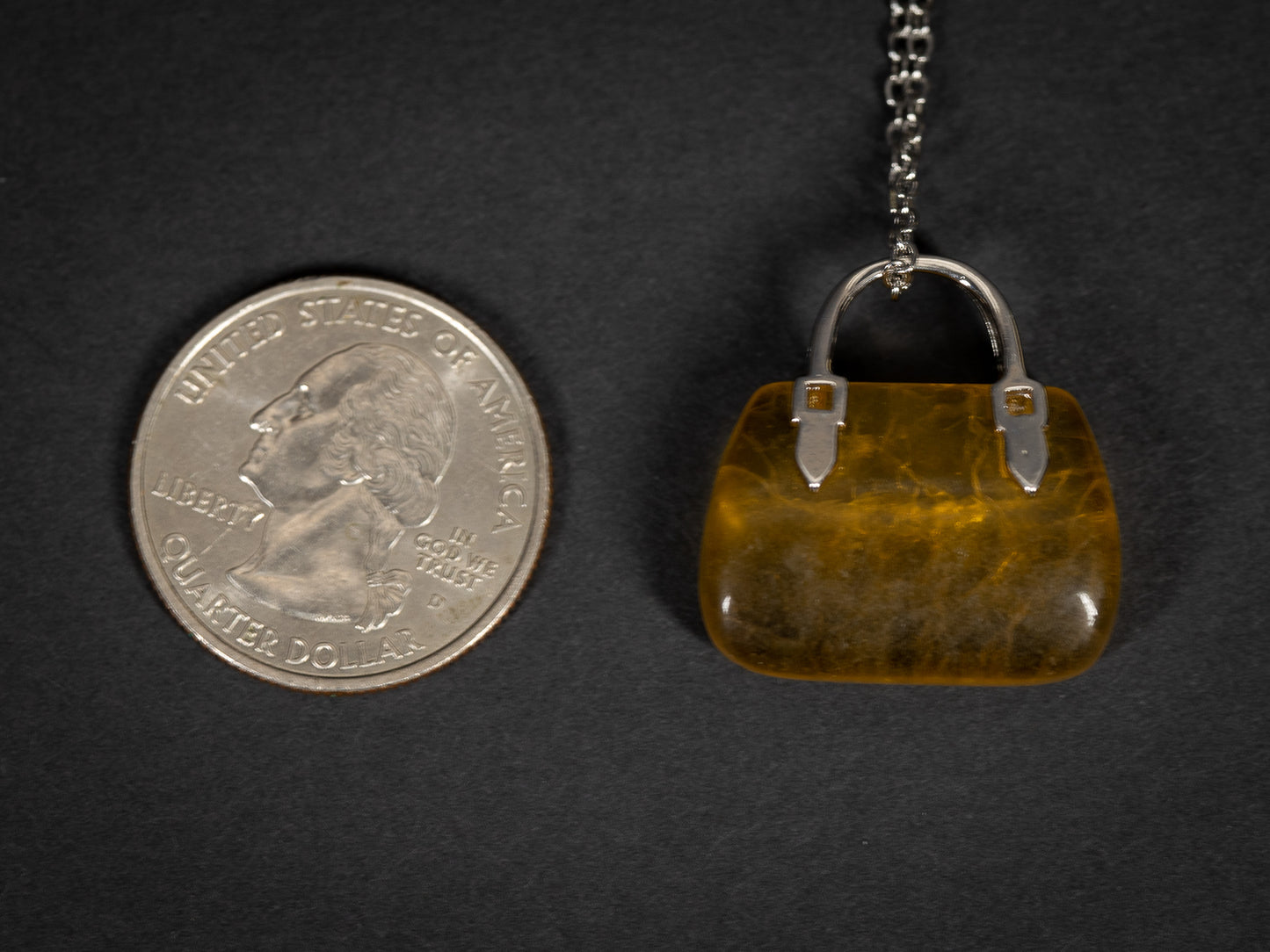Gemstone Purse Necklaces
