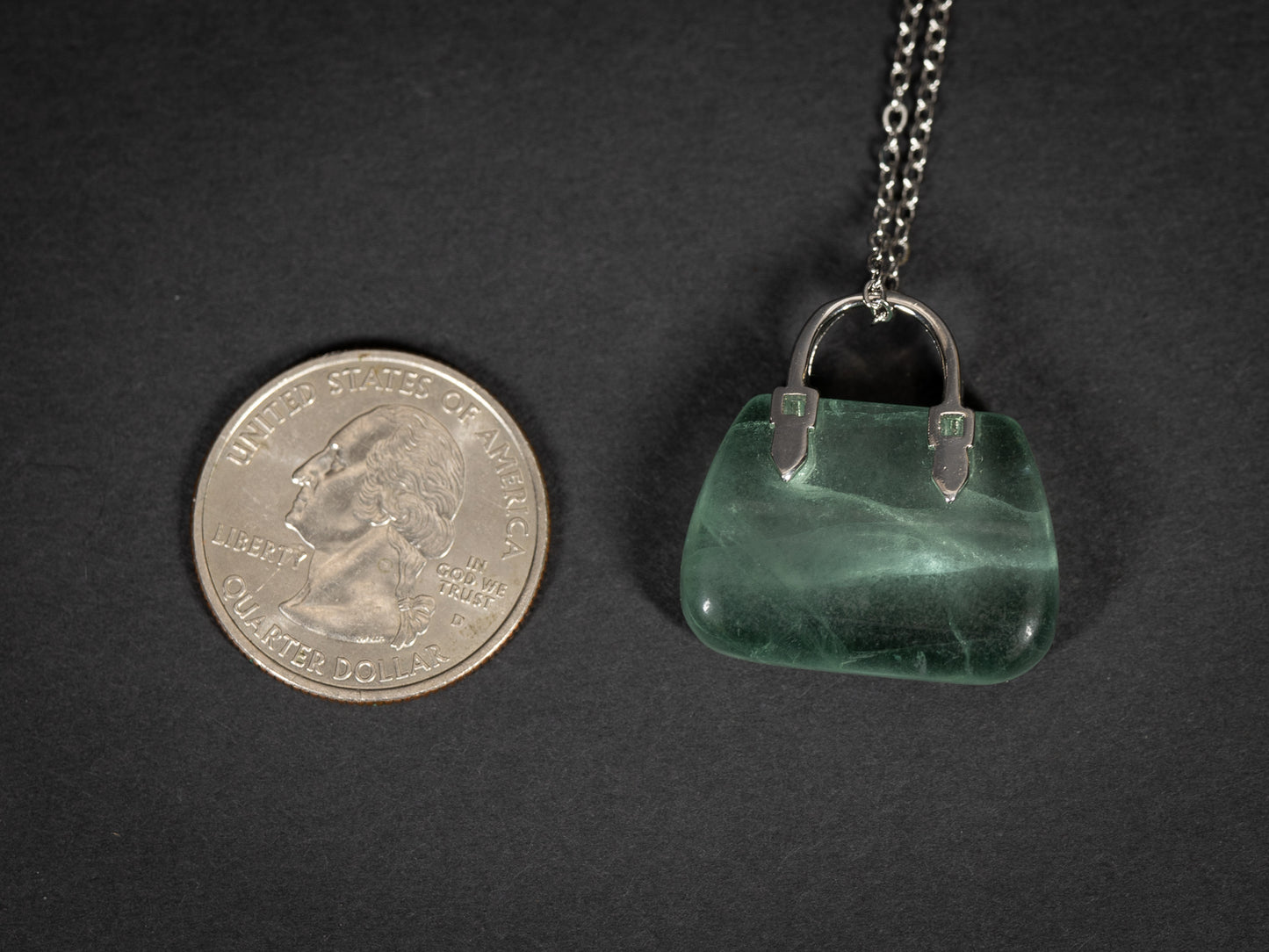Gemstone Purse Necklaces