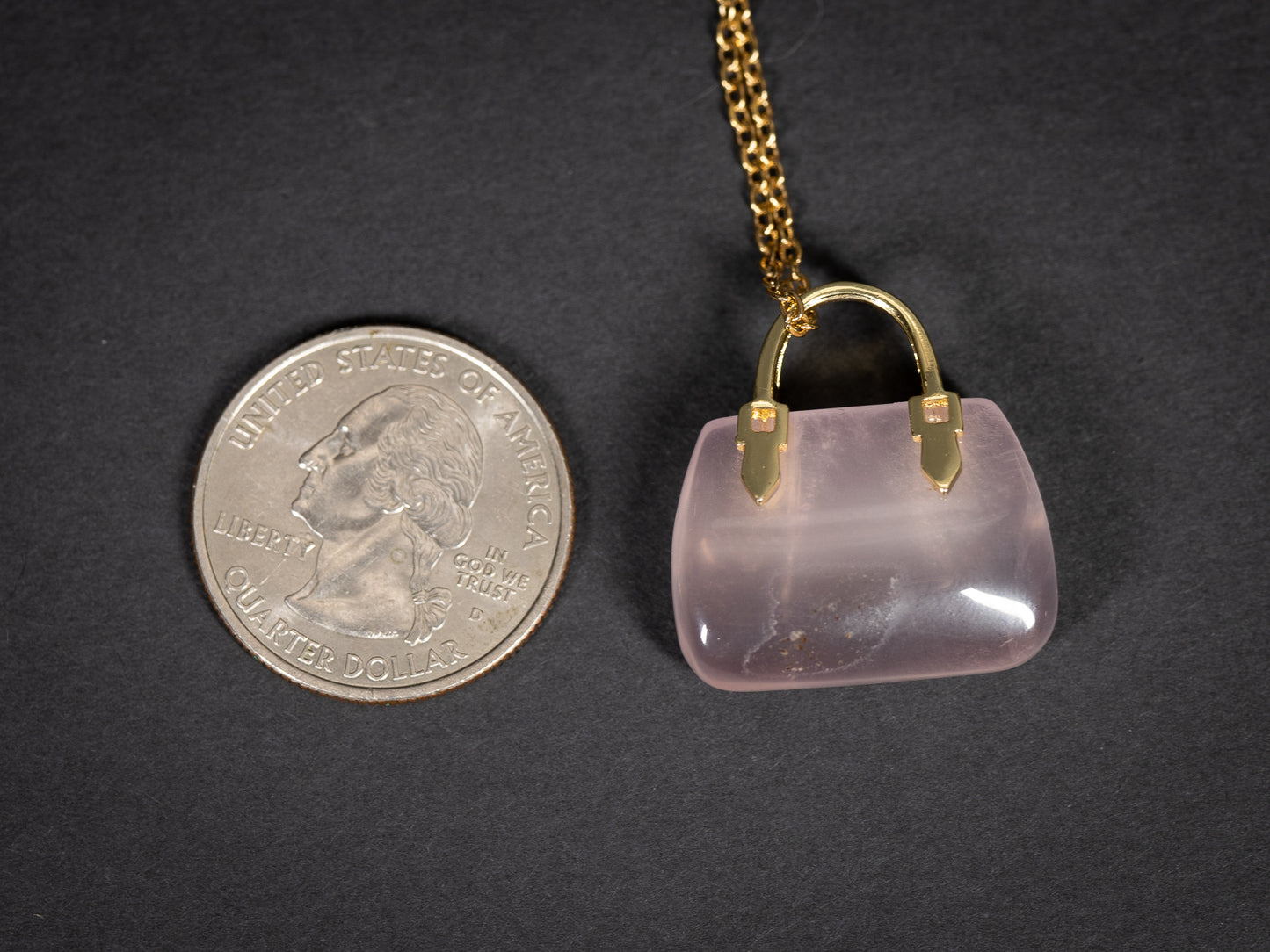 Gemstone Purse Necklaces