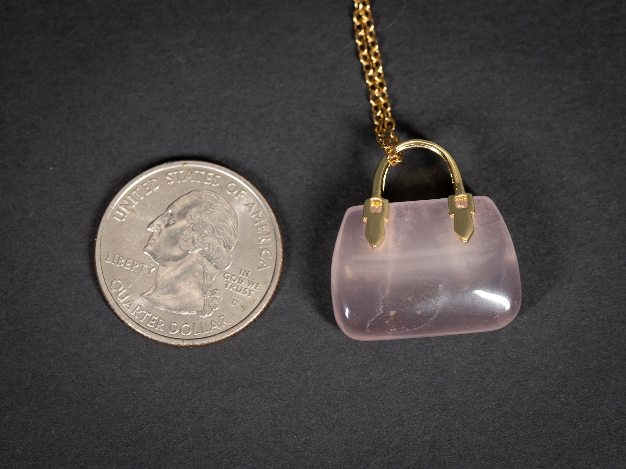 Gemstone Purse Necklaces