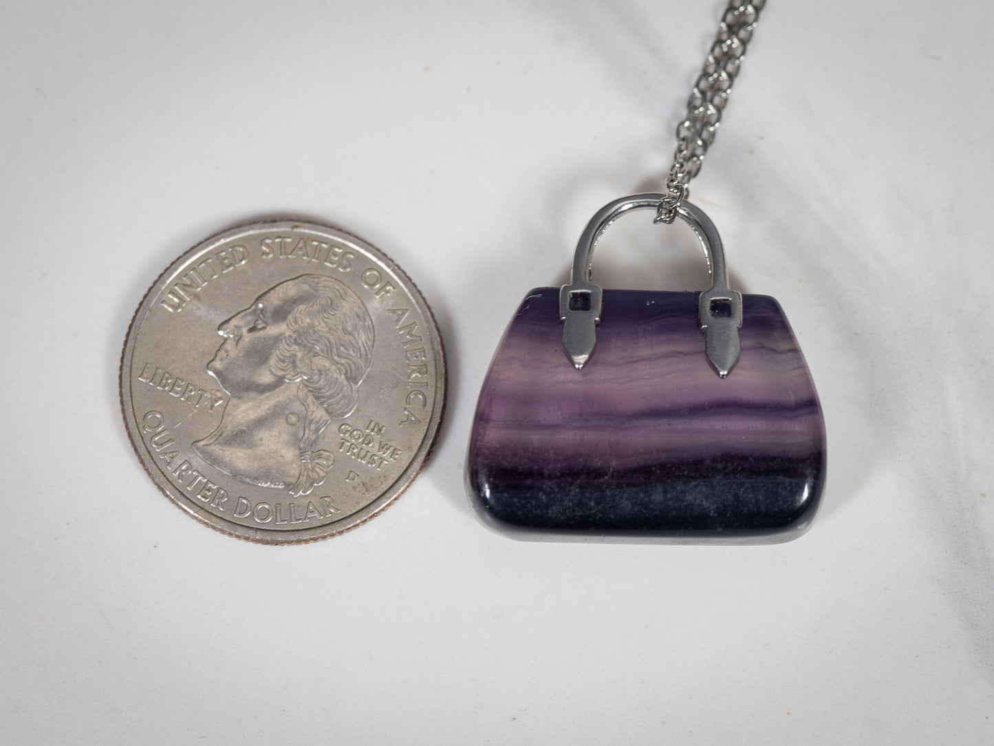 Gemstone Purse Necklaces