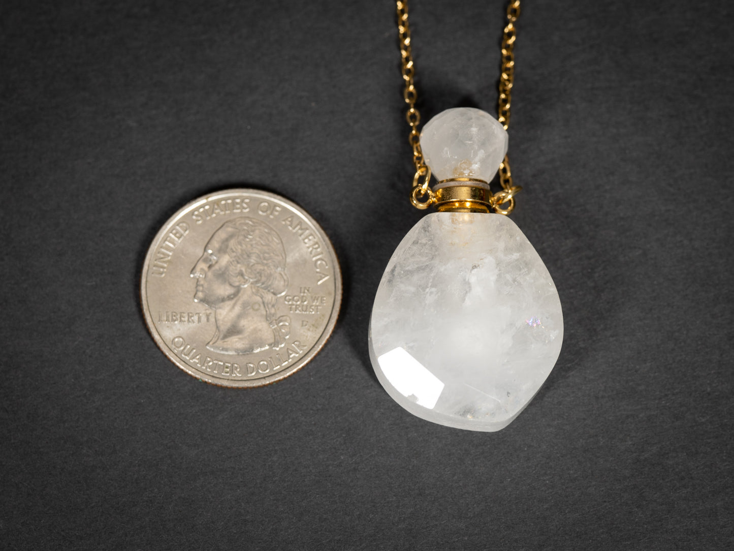 Leaf Bottle Necklace