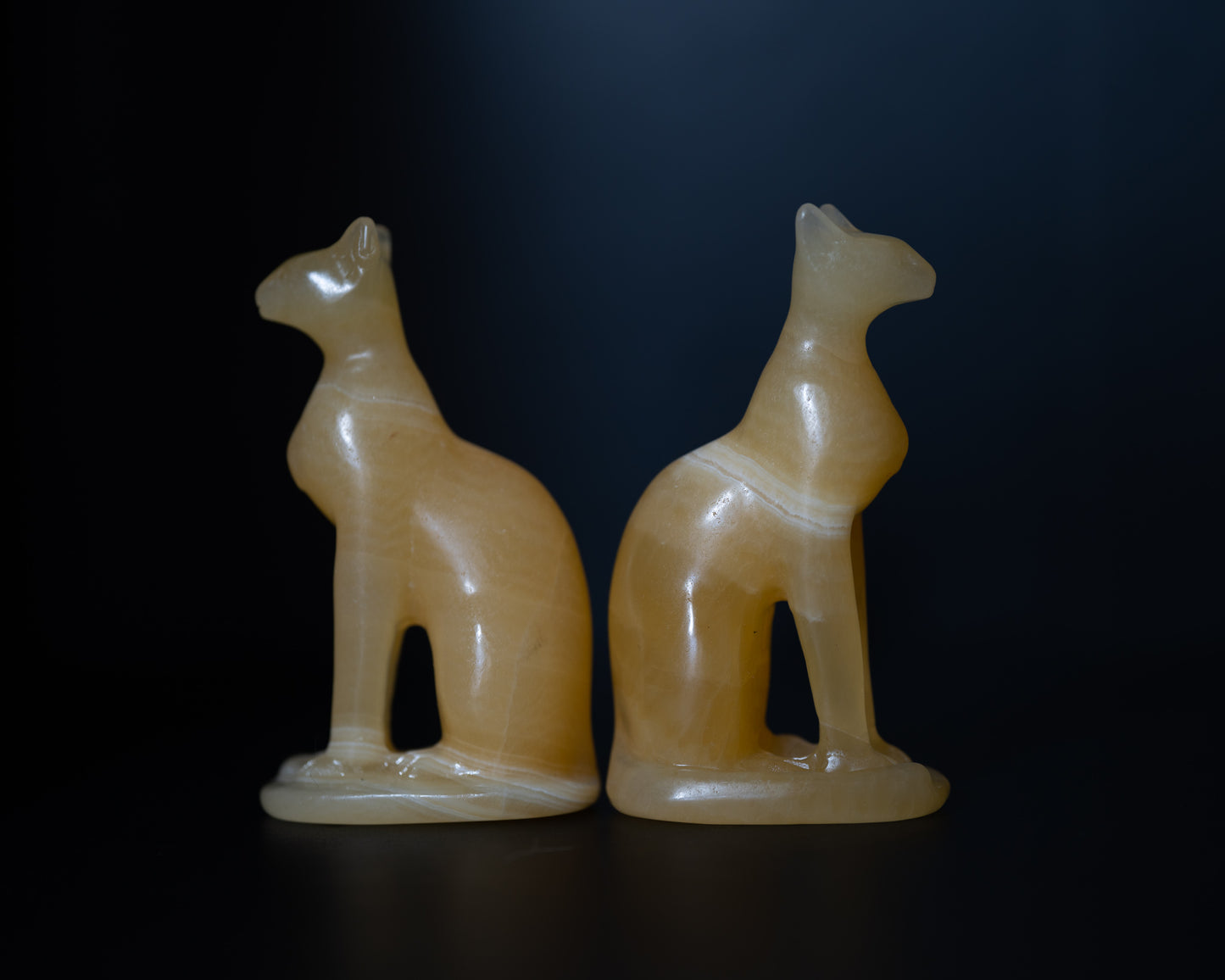 Calcite Egyptian Cats