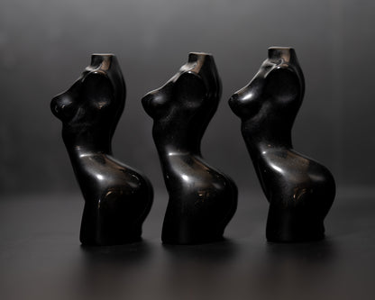 Obsidian Goddess figures