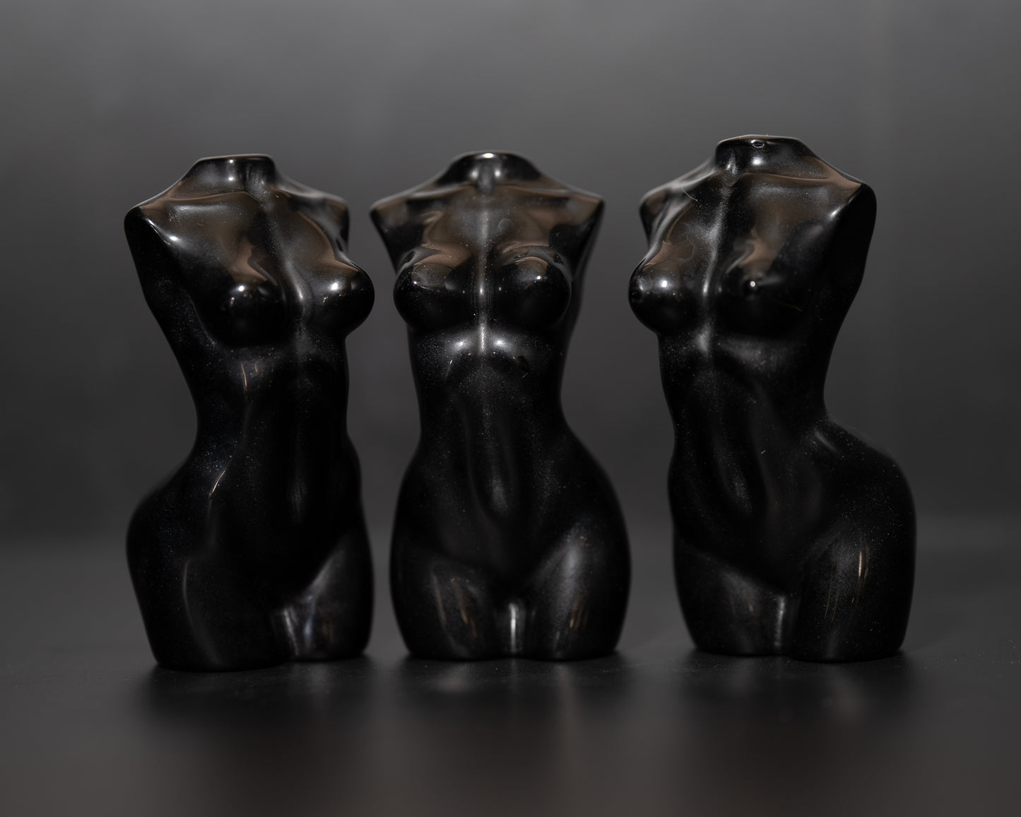 Obsidian Goddess figures