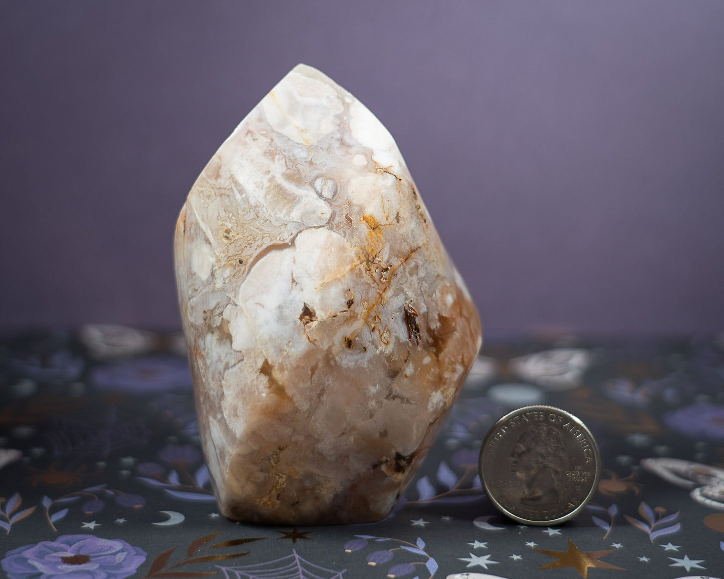 Flower Agate Flame