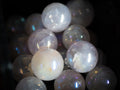 Small Aura Rose Quartz Spheres