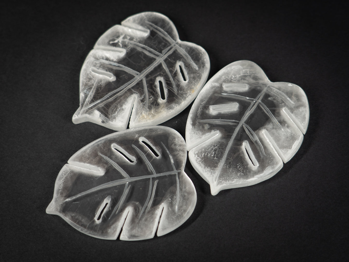 Selenite Tropical Leaf