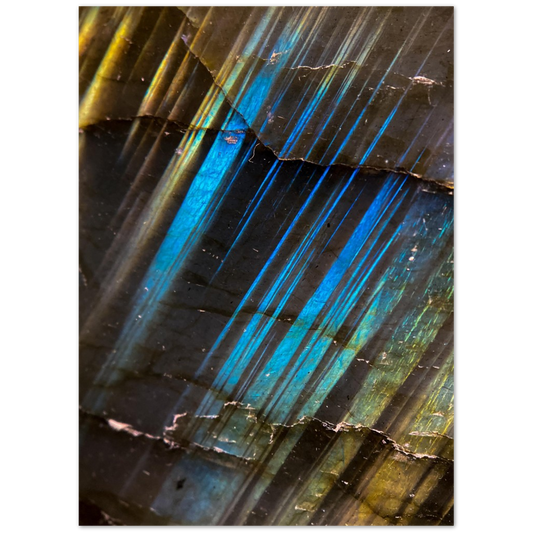 Labradorite Macro - Poster