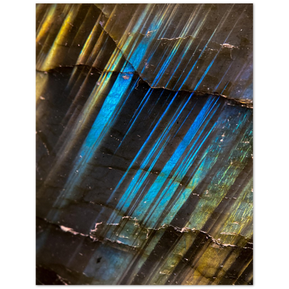 Labradorite Macro - Poster
