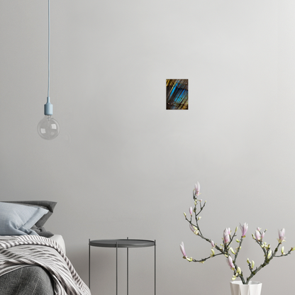 Labradorite Macro - Poster
