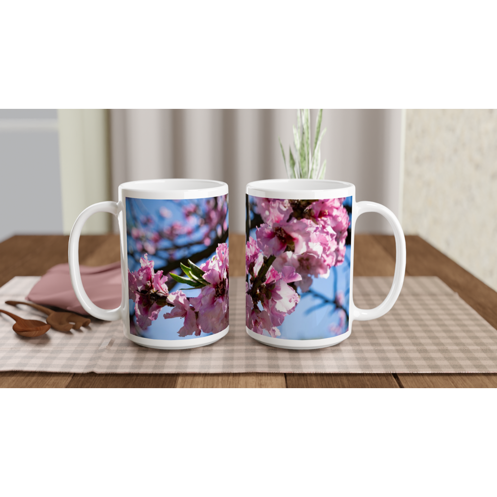 Cherry Blossoms -  15oz Ceramic Mug