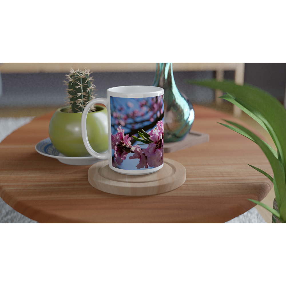 Cherry Blossoms -  15oz Ceramic Mug