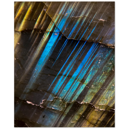 Labradorite Macro - Poster