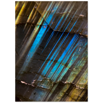 Labradorite Macro - Poster